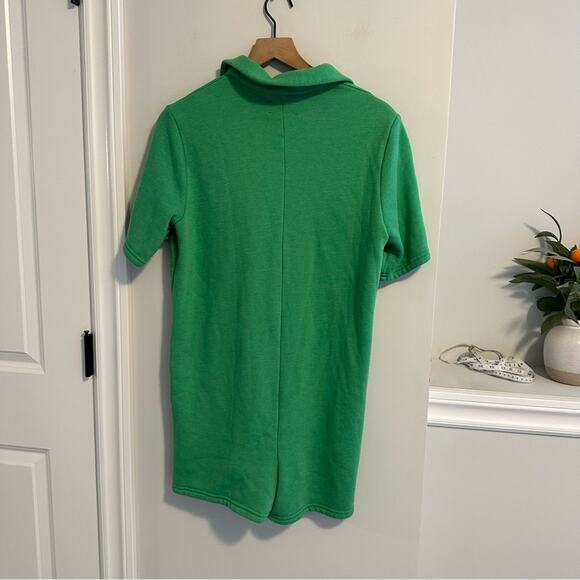 NWT Xirena Green Bamboo Cotton Soft Romper Belted Small - Picture 2 of 13